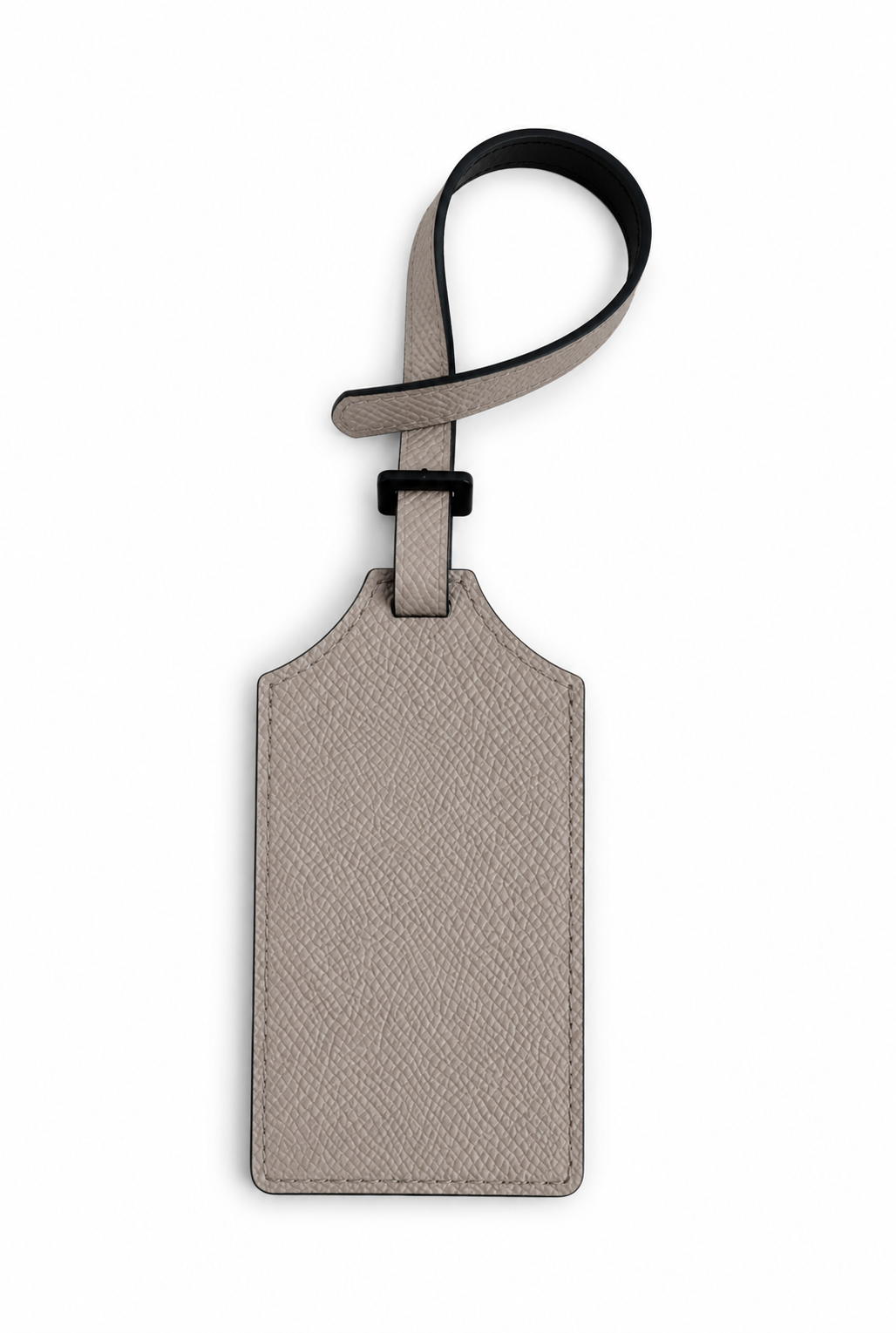 Custom hand-painted leather luggage tag, a one-of-a-kind travel accessory — Cou