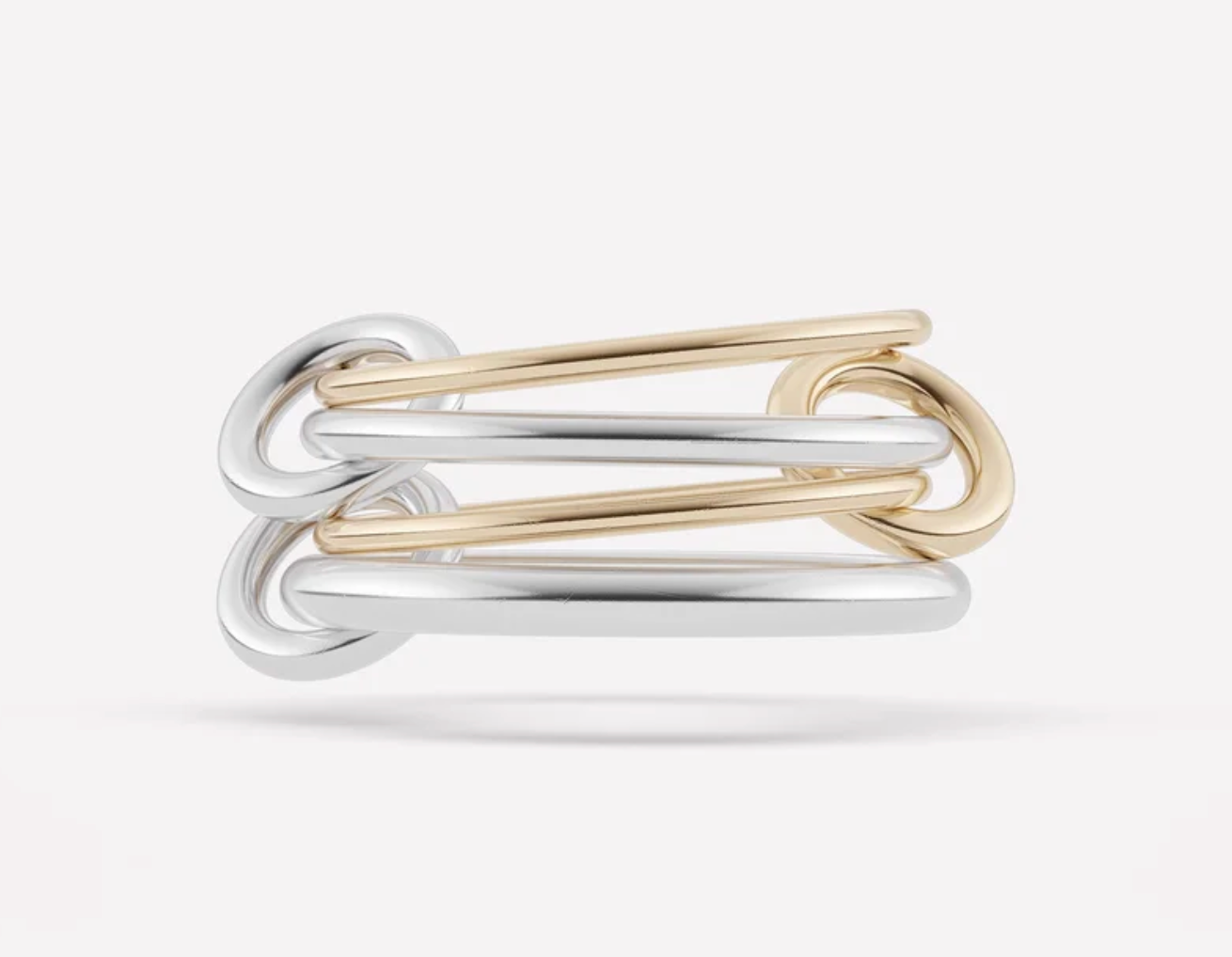 Spinelli Kilcollin Pisces SG Ring in sterling silver and 18K yellow gold, product shot